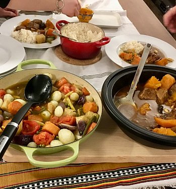 Tendre épaule de veau rôtie avec purée de pommes de terre